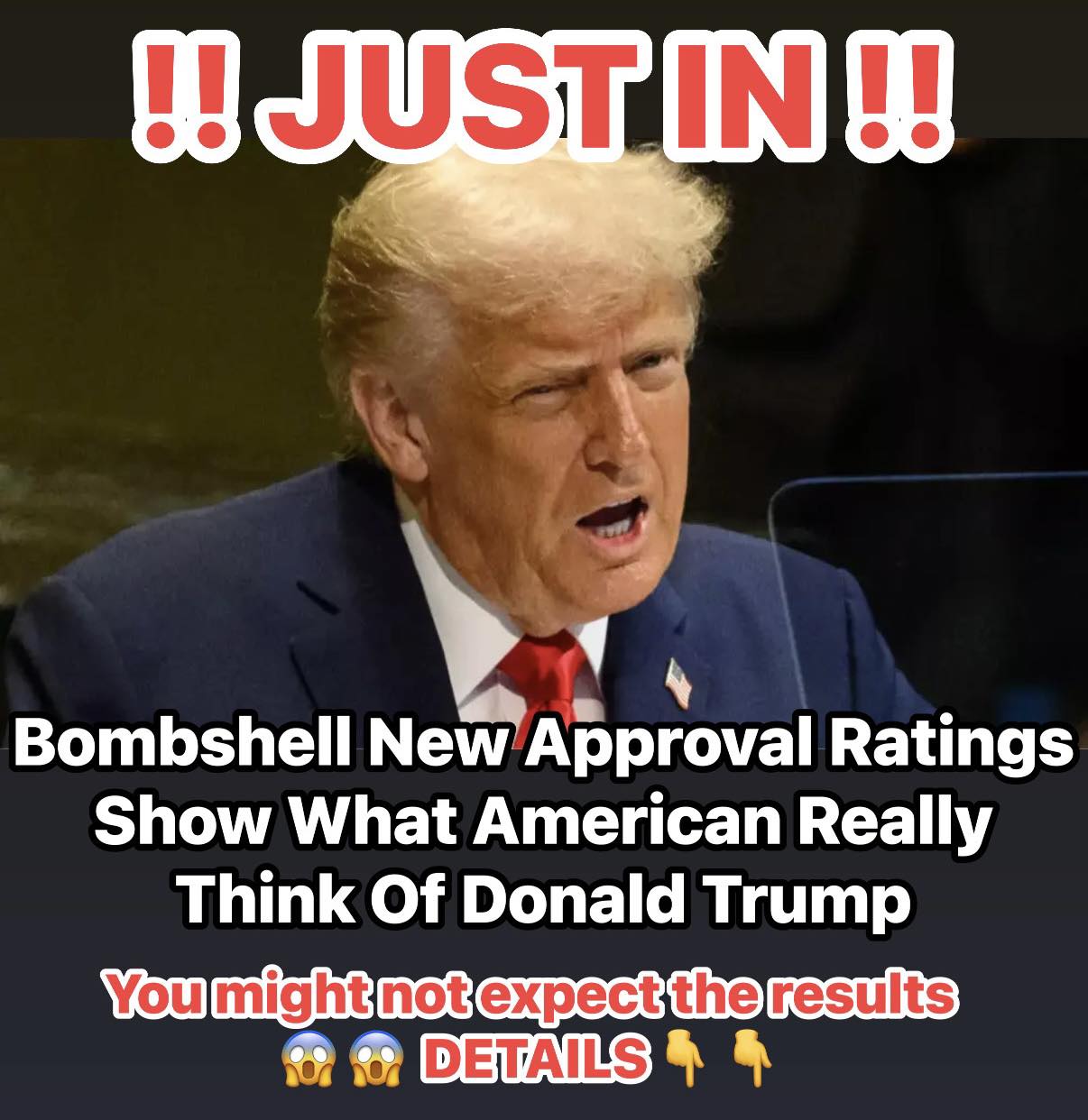 Trump’s Approval Ratings Plummet