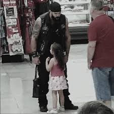 Unexpected Hero: Biker Helps Mute Girl