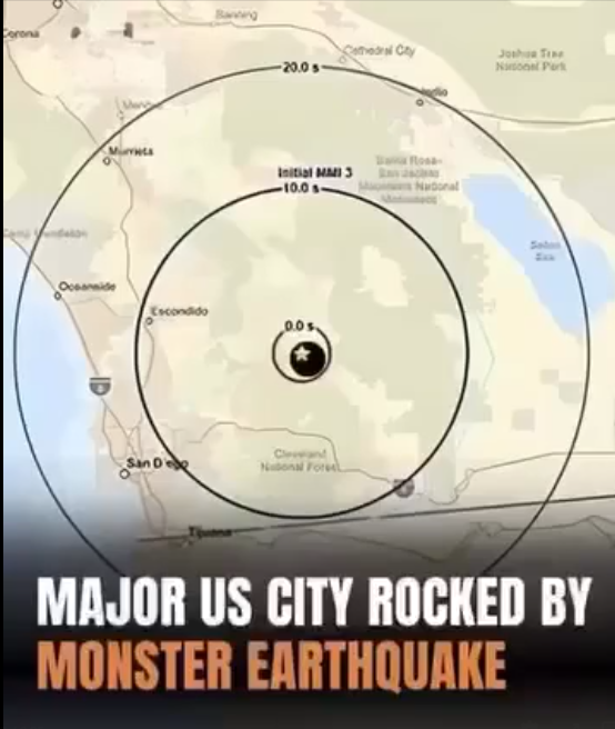 Powerful Earthquake Rocks San Diego – Locals Recount Moments of Chaos