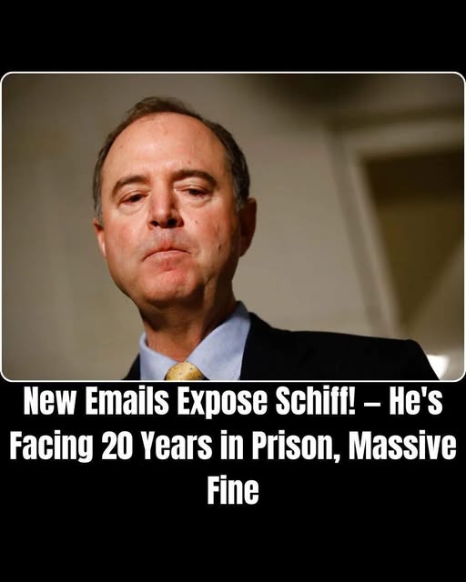 New Emails Expose Schiff! – He’s Facing 20 Years in Prison, Massive Fine