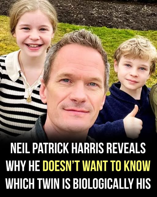 Neil Patrick Harris talks about his decision to remain unaware of his biological child’s identity.