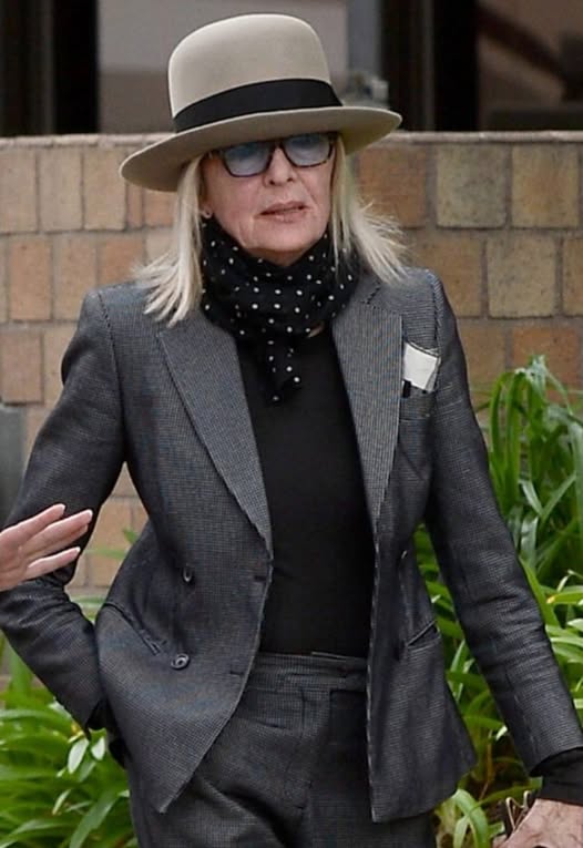 Diane Keaton, who has fought a long battle with an eating disorder, proudly accepts her aging body despite harsh criticism from fans calling her “ugly” and “fat.”