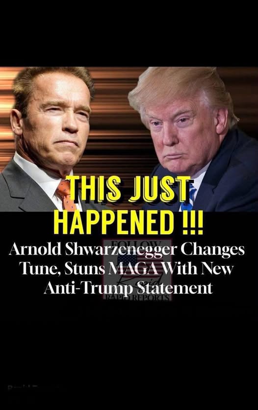 Arnold Schwarzenegger’s New Statement About Trump Sends Shockwaves — “I Can’t Stay Silent Anymore”