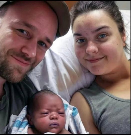 Social media reacts as white mom’s Black baby captures attention—husband is white.