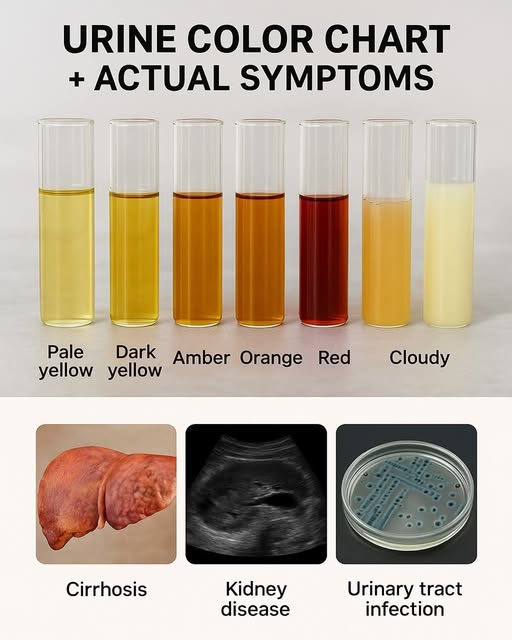 What the Color of Your Urine Says About Your Health!