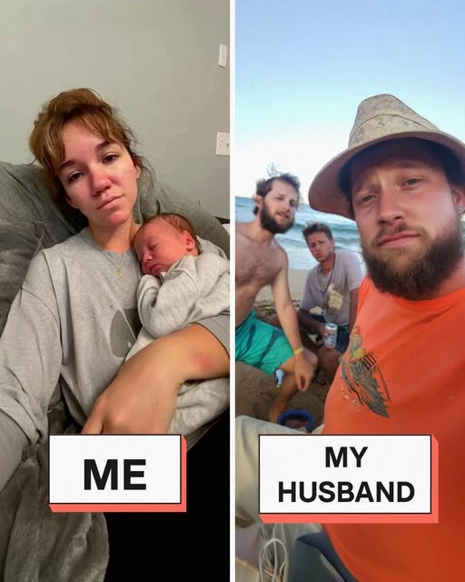 My Husband Went on Vacation with His Friends While I Was Left Home with a Baby and Recovering from a C-Section, He Returned and Went Pale