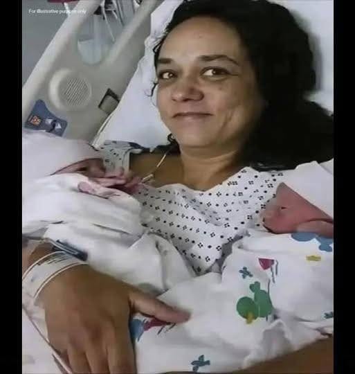 A 58-year-old woman gives birth to twins, and it turned out they had the sa! See more