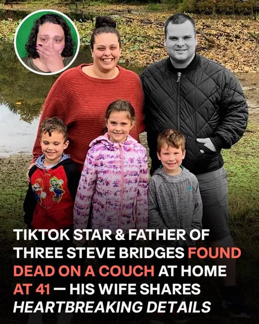 Steve Bridges, Beloved TikTok Star, Passes Away at 41 – Heartfelt Words from His Wife