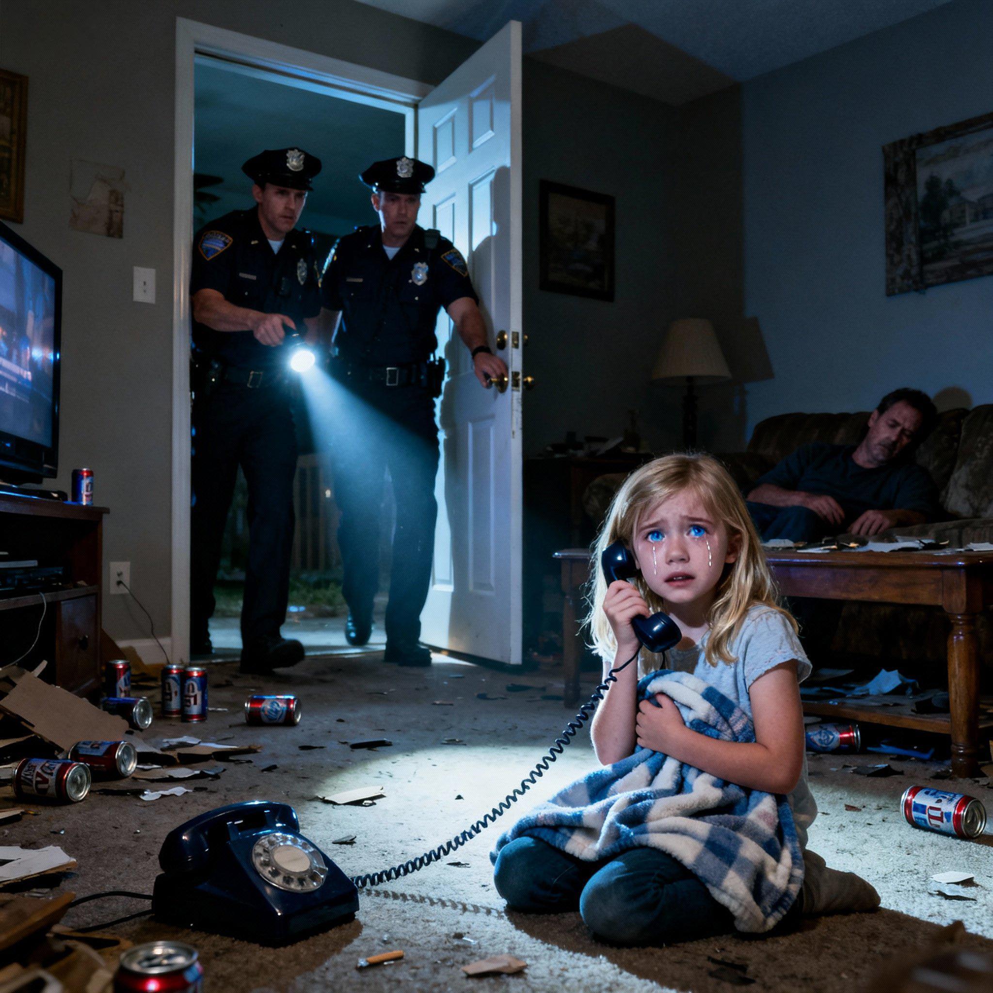 The Little Girl’s 911 Call That Shocked the Town – And the Truth Police Discovered Inside the House