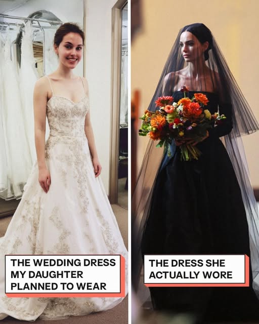 My Daughter Wore a Black Dress to Her Wedding, When I Found Out Why, I Was Left Speechless