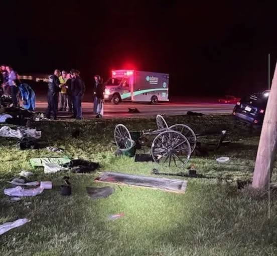 Tragedy Strikes: Jeep Collides with Amish Buggy in Rural Indiana, Leaving Multiple Injured