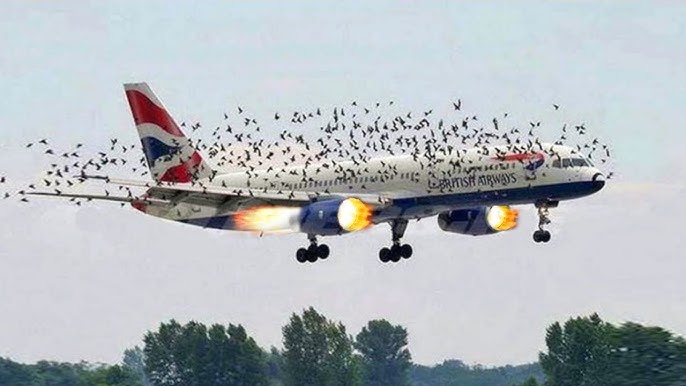 The Pilot’s Emotional Reaction When He Realized Why Birds Were Flying Beside His Plane