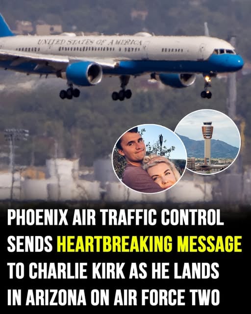 Farewell Flight: Air Traffic Control’s Heartfelt Tribute to Charlie Kirk