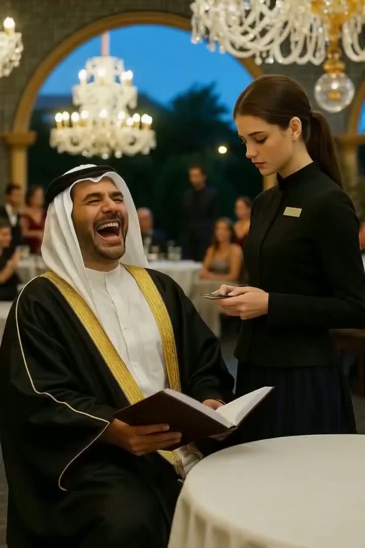 The Unspoken Truth: When a Waitress Silenced a Sheikh with One Powerful Sentence
