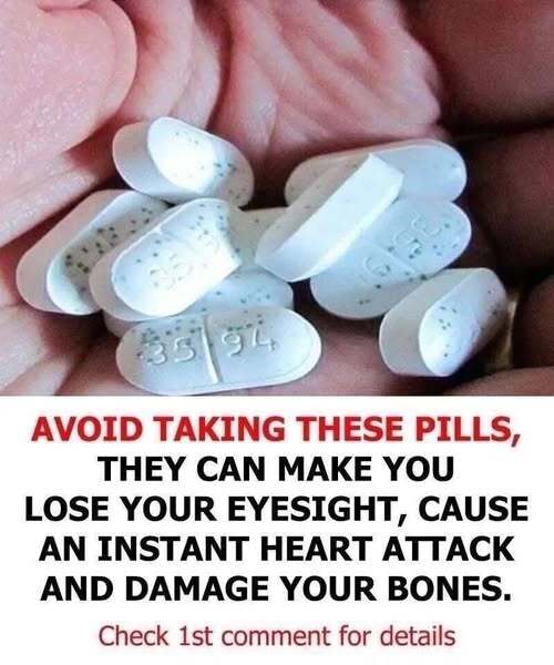 ALERT! THESE PILLS CAN CAUSE THROMBI, CLOTS, AND HEART ATTACKS!