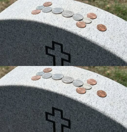 The Meaning Behind the Tradition of Coins on Gravestones — A Silent Message That Speaks Across Time