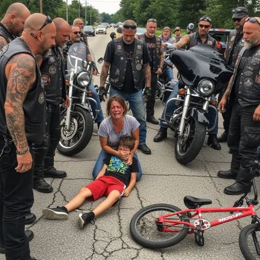 17 Bikers Surrounded My Dying Son When Everyone Else Just Filmed — Their Humanity Changed Everything