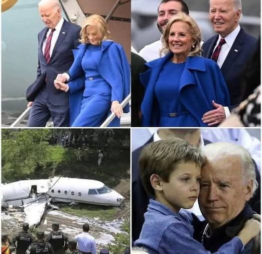 Tragedy in the Skies: Former President Joe Biden, Wife, and Grandson Perish in Plane Crash
