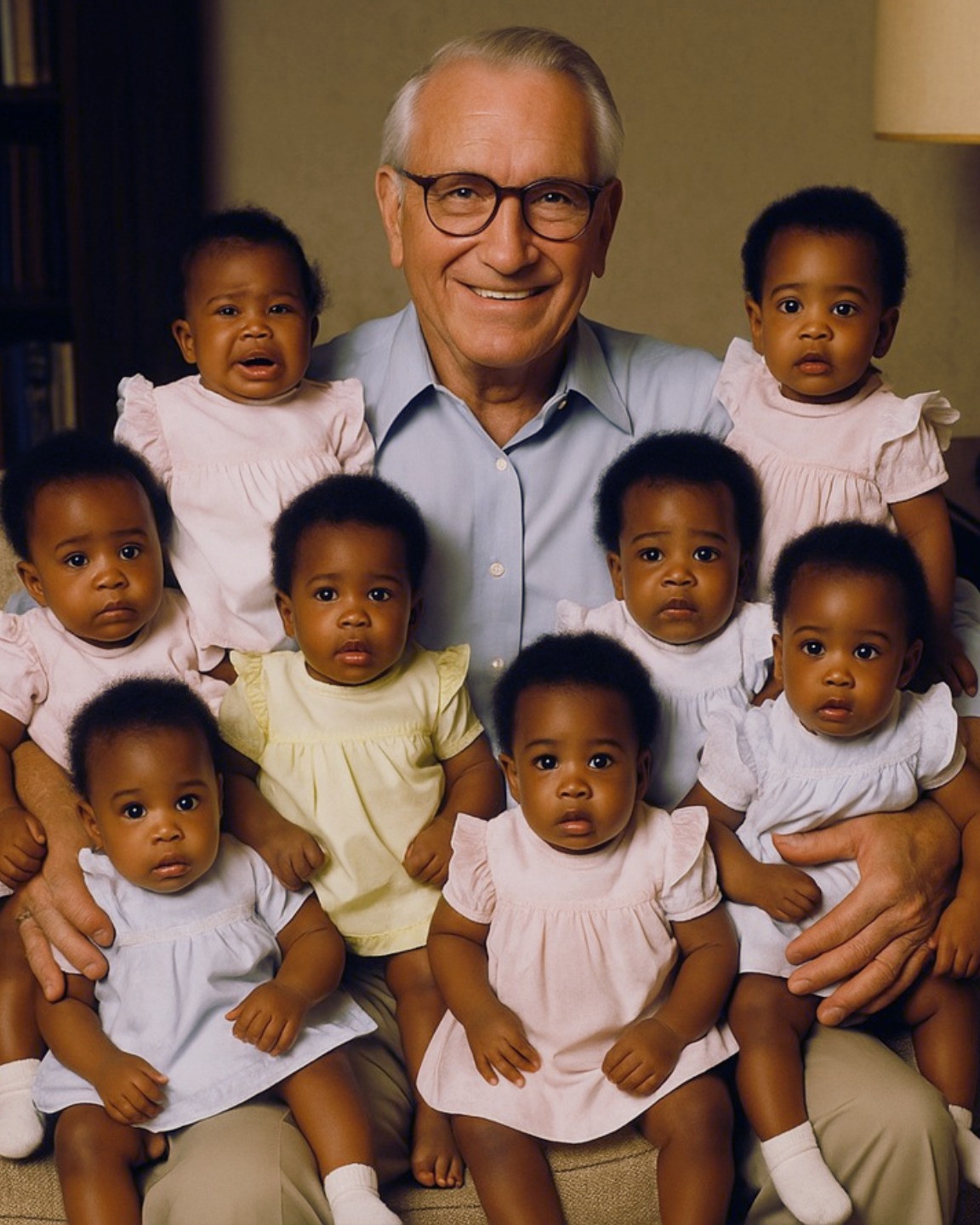 He Adopted Nine Baby Girls No One Wanted — 46 Years Later, What They Became Will Leave You Speechless