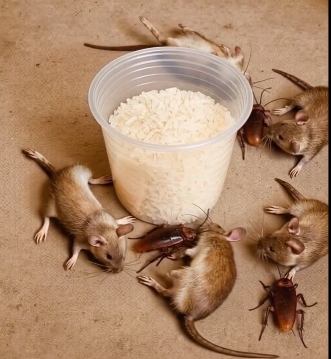 Get Rid of Rats and Cockroaches with Rice: A Simple, Natural Solution