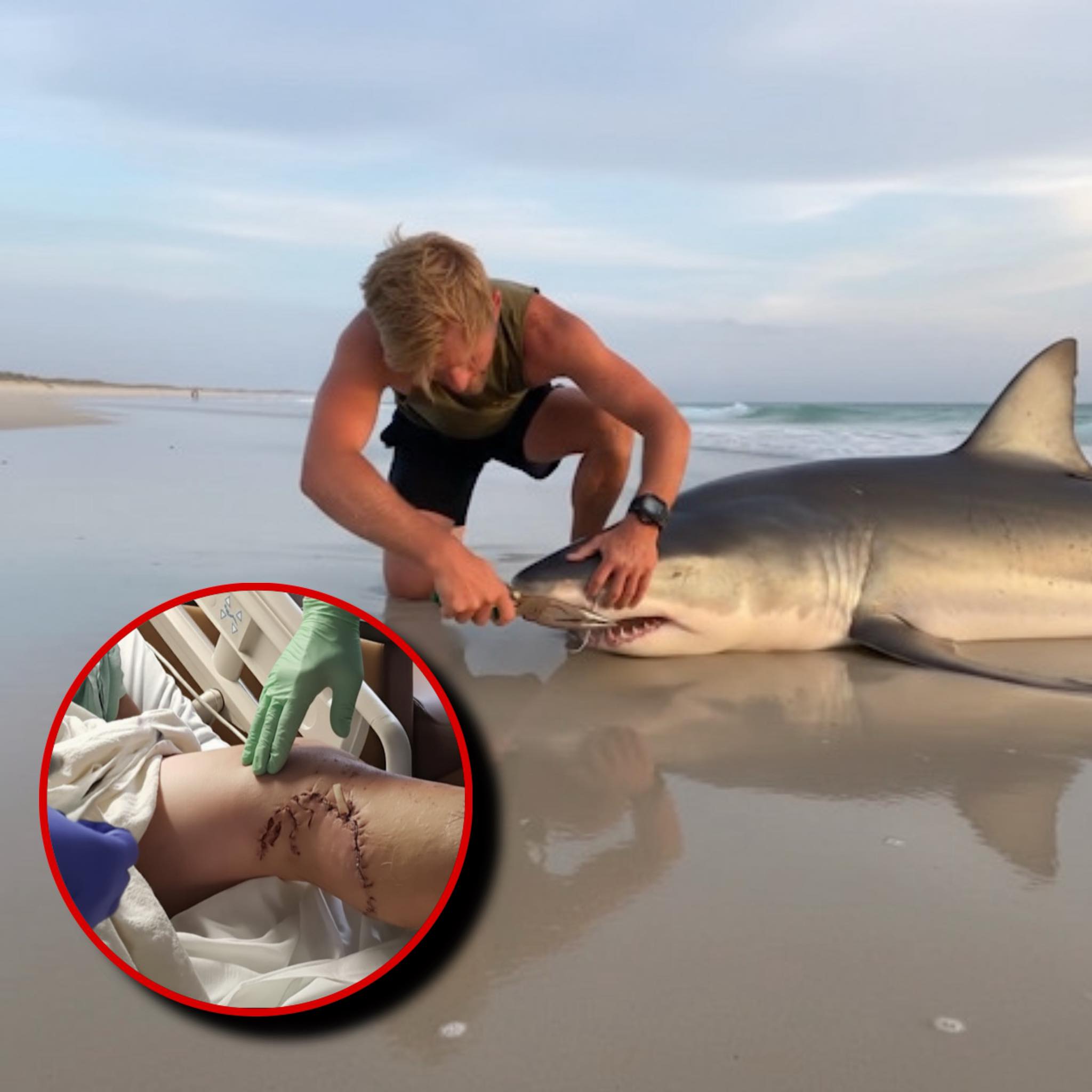 Man Hunts the Great White That Attacked Him — What He Did After Catching It Left Everyone Stunned
