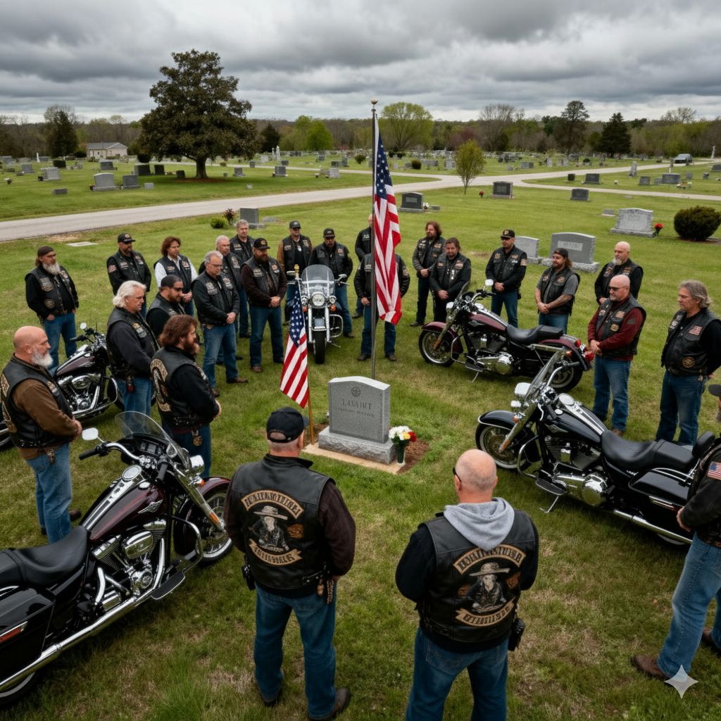 His Children Refused To Claim A Homeless Veteran — But 53 Bikers He’d Never Met Rode Hundreds Of Miles To Show That Family Isn’t Always Blood