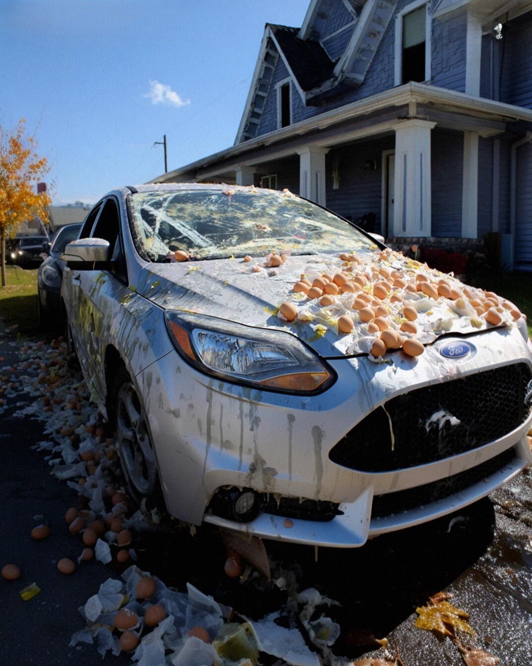 My Neighbor Egged My Car for Blocking His Halloween Display – So I Gave Him a Scare He’ll Never Forget