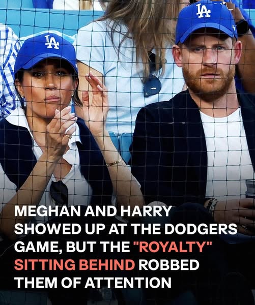 Royal Couple Harry and Meghan Make Headlines at Dodgers Game