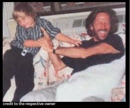 The last thing Eric Claptons 4-year-old son said was See you later, Daddy