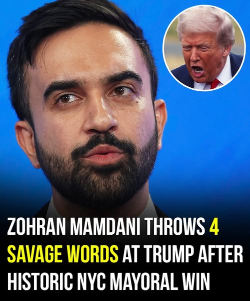 Incoming NYC Mayor Zohran Mamdani Takes Aim at Trump in Bold Words