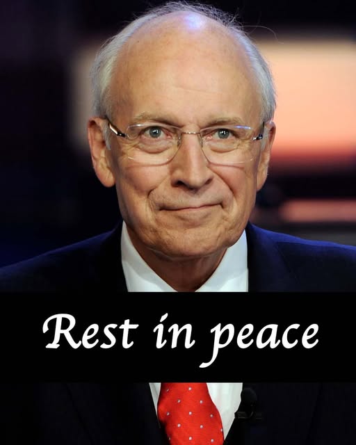 Former vice president Dick Cheney dies at 84!