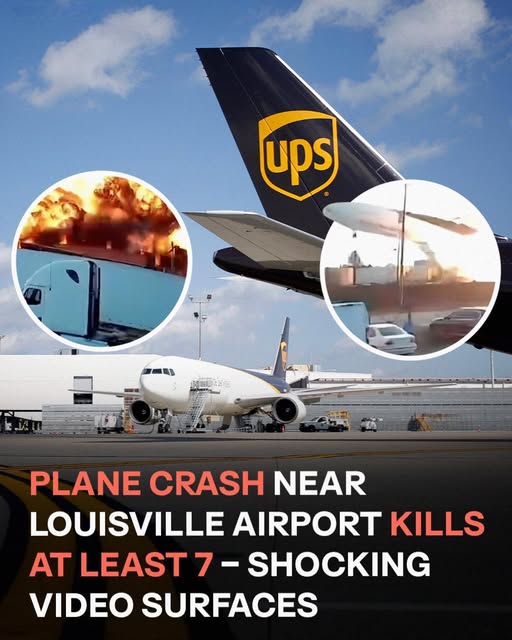 UPS Cargo Plane Crashes Near Louisville, What Witnesses Saw and Officials Confirmed