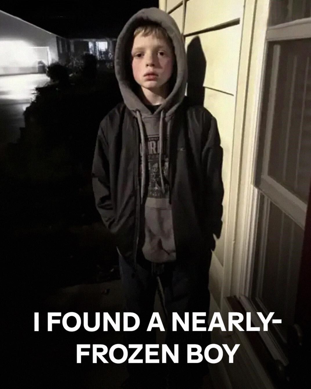 I Found an Almost-Frozen Boy in My Yard on Christmas Eve Who Said, I Finally Found You!