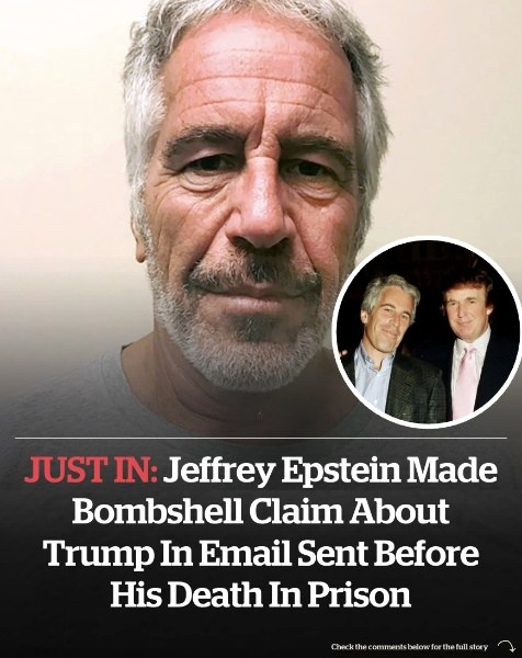 Jeffrey Epstein made bombshell claim about Donald Trump in email senta before his death in prison!