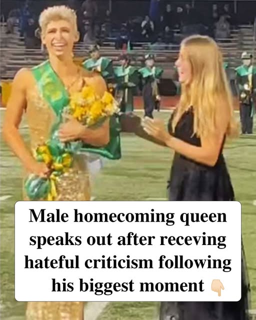 First Male Homecoming Queen in Missouri Speaks Out Amid Controversy