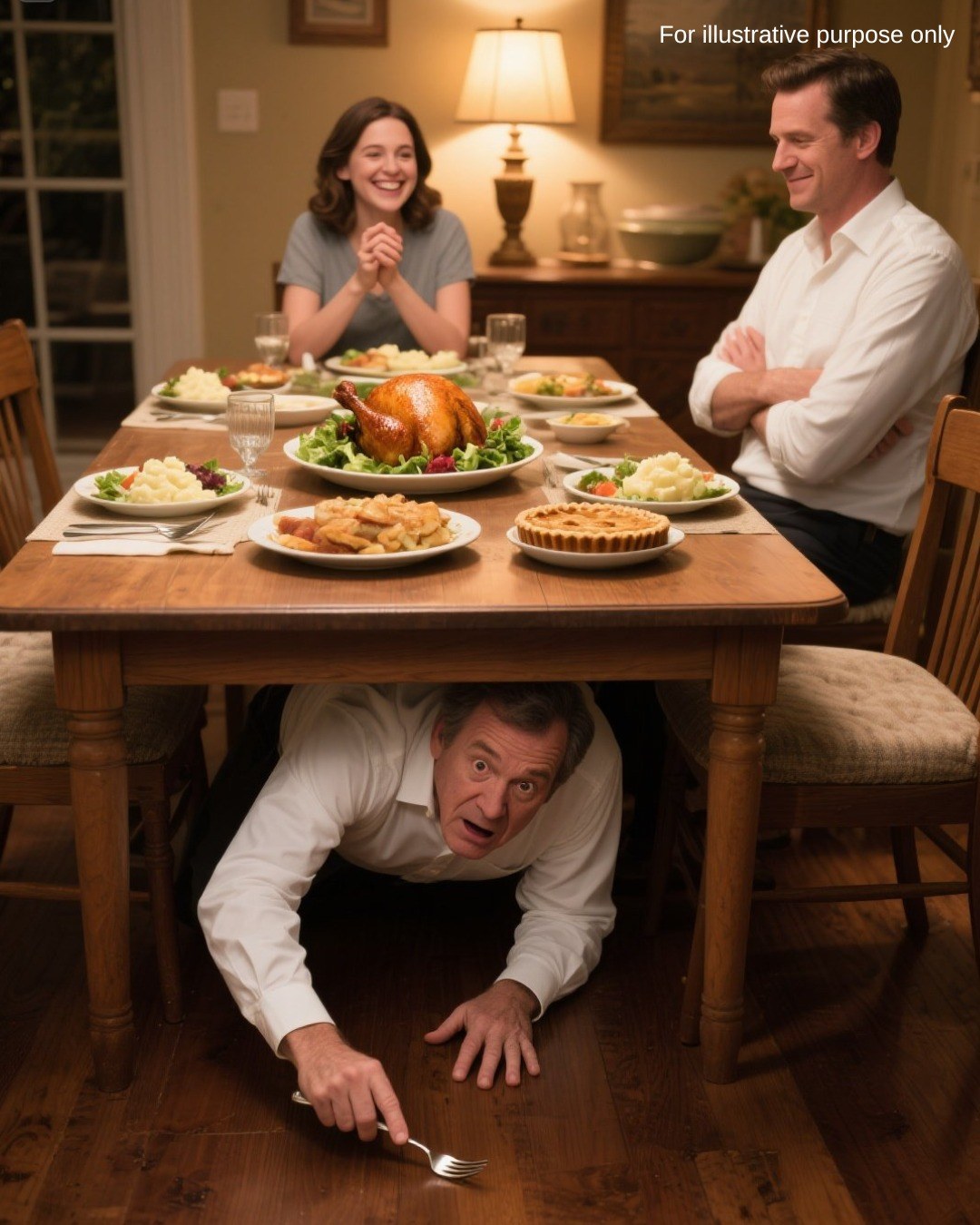 My 22-Year-Old Daughter Brought Her Boyfriend Home for Dinner. I Warmly Welcomed Him — Until She Kept Dropping Her Fork. Then I Noticed Something Under the Table and Secretly Dialed 911 From the Kitchen