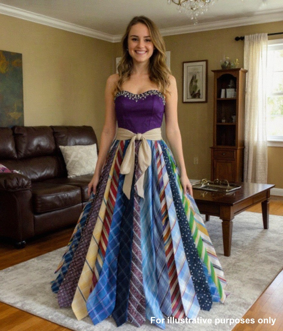 My Stepmother Tore Apart the Skirt I Made from My Dads Ties, She Laughed at My Pain, Until Karma Knocked on Our Door