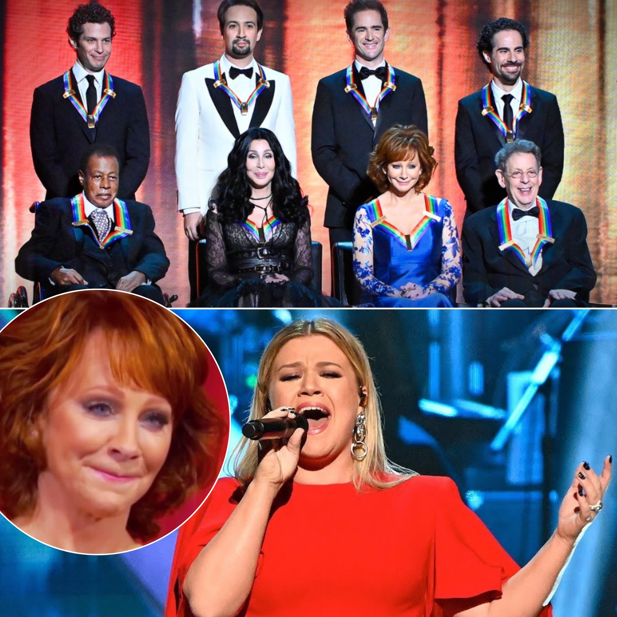 Emotional Tribute: Kelly Clarkson Moves Reba McEntire to Tears During Kennedy Center Honors Performance!
