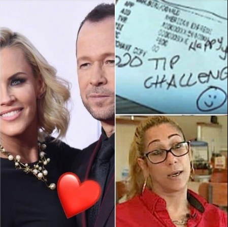Single Mom Receives Incredible IHOP Tip from Donnie Wahlberg – “Open This When We Go”