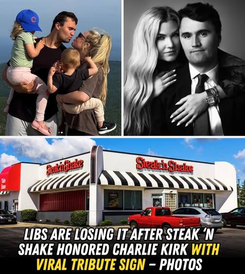 Charlie Kirk Receives Tribute From Steak n Shake After Billboard Goes Viral
