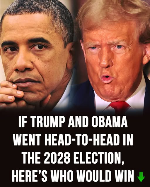 A matchup between Obama and Trump in the 2028 election: who comes out on top?