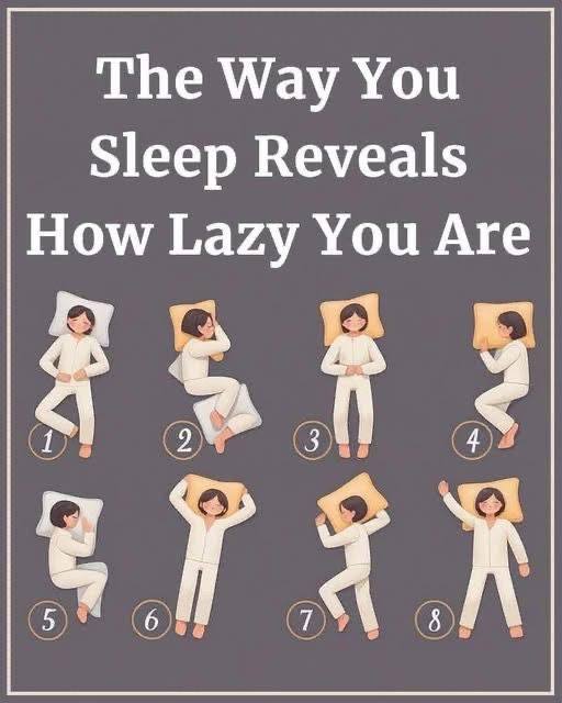 Your Sleeping Position Reflects Your Level of Laziness!