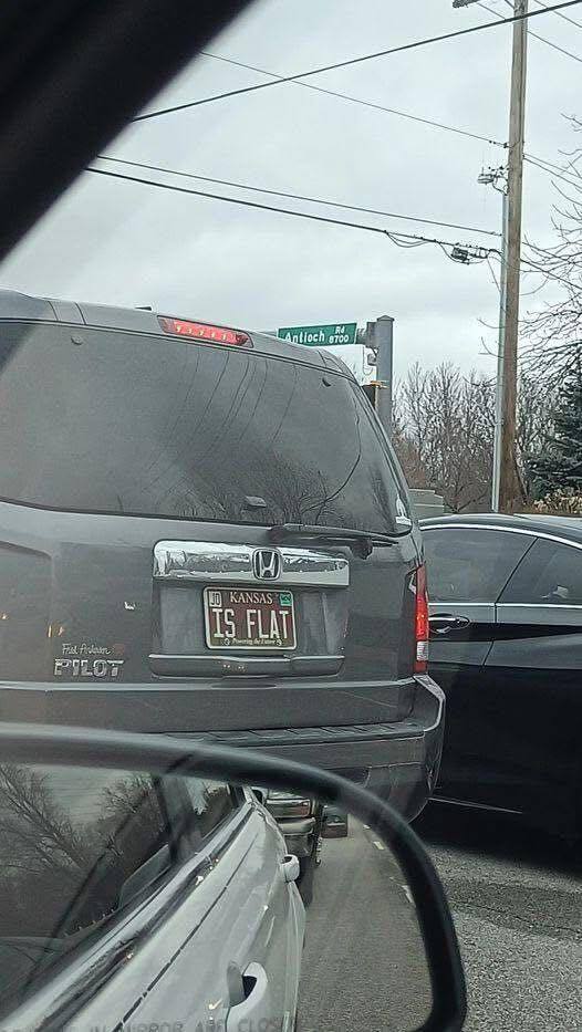 The recent social media buzz centers on a license plate thats grabbed