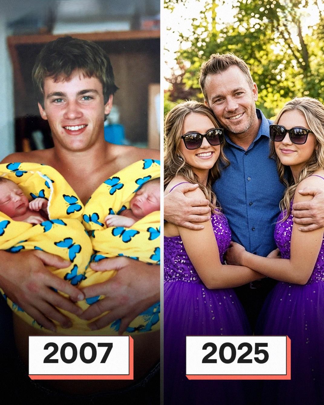 My Wife Abandoned Me with Our Blind Newborn Twins – 18 Years Later, She Returned with One Strict Demand